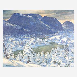 Jonas Lie (American/Norwegian, 1880–1940) Snow