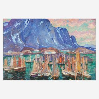 Jonas Lie (American/Norwegian, 1880–1940) The Fleet