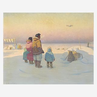 Magnus Colcord Heurlin (American, 1895–1986) Tingoon (The Airplane)