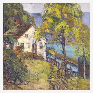 Fern Isabel Coppedge (American, 1883–1951) Lock Keeper’s Cottage