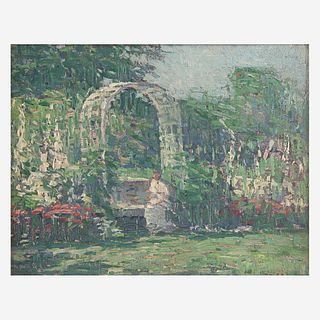 John Fulton Folinsbee (American, 1892–1972) Garden Gate