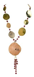 Spinelli Gioielli 18kt. Ruby Necklace 