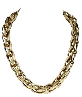 14kt. Heavy Link Necklace 