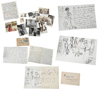 Oskar Kokoschka & Marguerite Loeb Archive, Three Drawings