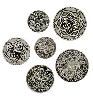 Silver Moroccan Coins