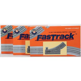 Lionel O Gauge Fastrack Switches