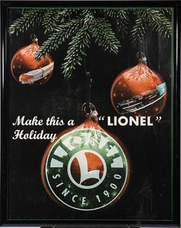 Lionel Store Promotional Display Framed Posters