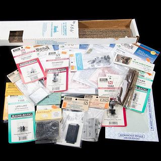 N Scale Decals, Detail Parts, Couplers and Digitrax Components