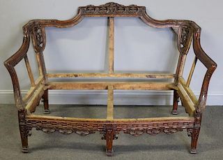 French Style Settee Frame.