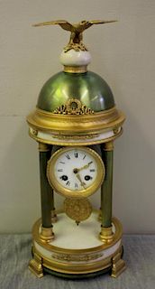Finest Quality Bronze Dome Top Clock with