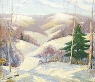 Angelo Scibetta, Winter Landscape