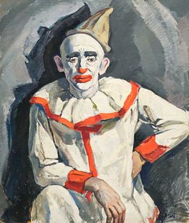 Ruth VanSickle Ford, Portrait of a Clown