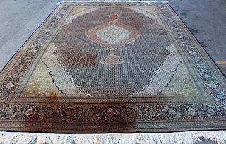 Large Finely Woven Handmade Carpet.