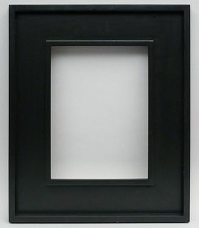 Custom Modernist Black Frame
