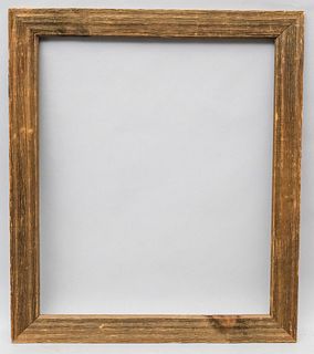 Weathered Wood Modernist Frame