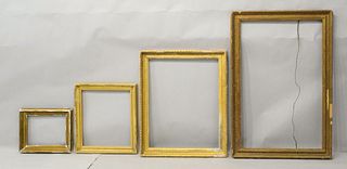 Lot of Four Giltwood Frames