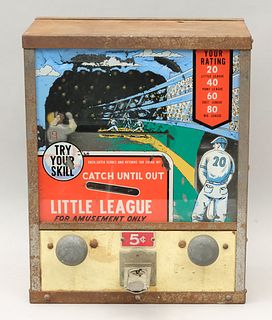 5-Cent Coin Operated Little League Baseball Game