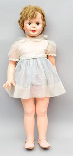 Large Blue-eyed Doll with Moving Arms & Legs