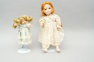 2 Interesting Bisque Dolls