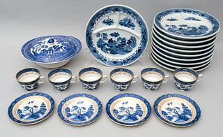 Lot of Blue Willow Porcelain