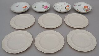Group of Meissen & Belleek Porcelain