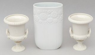 Group of Fine White Porcelain Articles