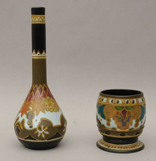 2 Pieces of Gouda Dutch Art Pottery