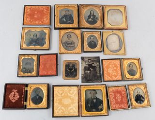 Group of Antique Photography and Cased Images