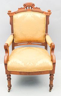 Regal Victorian Upholstered Armchair