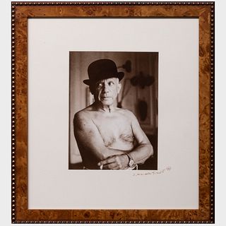 Jacques Henri Lartigue (1894-1986): Picasso in Cannes, from Jacques Henri Lartigue Portfolio