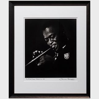 Herman Leonard (1923-2010): Miles Davis, Birdland, NYC