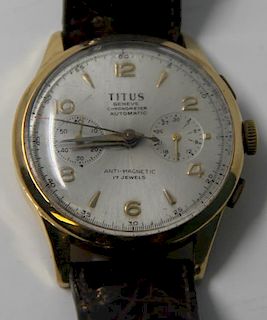 TITUS. Men's Vintage Titus Chronometer Wristwatch.