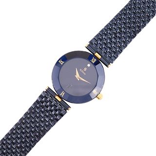 H.STERN SAFIRA Diamond, 18k Gold & S. Steel Watch