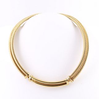 DAVID YURMAN 18k Gold Choker Necklace