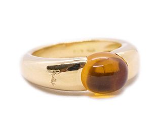 Pomellato Milan 18k gold & Citrine Ring 