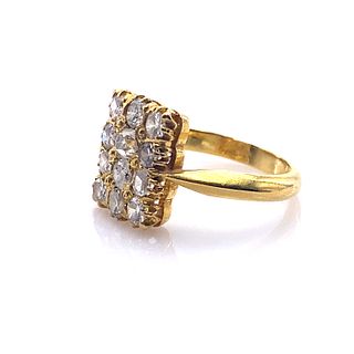 Antique Diamonds & 18k Gold Ring