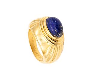 Boucheron Paris 18k & Lapis lazuli Ring