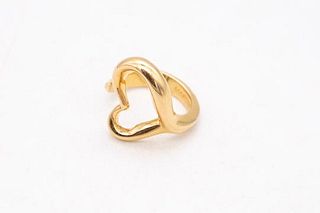 Tiffany & Co. Elsa Peretti open heart 18k Ring