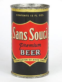 1952 Sans Souci Premium Beer 12oz  127-16 Flat Top Jacksonville, Florida