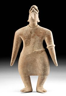 Large Colima Pottery Gingerbread Figure