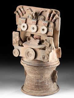 Teotihuacan Pottery Lidded Incensario, ex Sotheby's