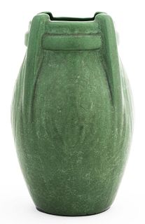 Arts & Crafts Weller Pottery Matte Green Vase