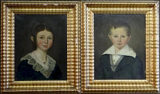 PR OF PORTRAITS OF THE VON DANTEN CHILDREN