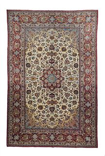 Isfahan Rug, 6'8” x 10'9”