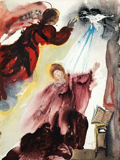 Salvador Dali - The Annunciation to Mary