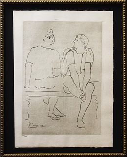 Pablo Picasso - Untitled from "Grace et Mouvement"