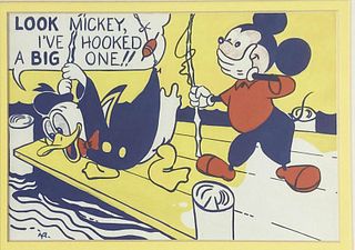Roy Lichtenstein (After) - Look Mickey