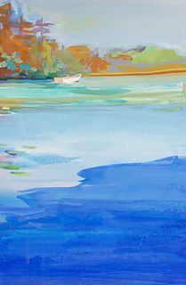 Deborah Fowler Greenwood, Blue Pond