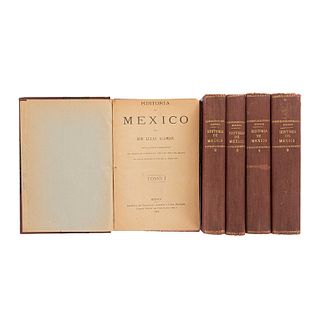 Alamán, Lucas. Historia de México desde los Primeros Movimientos que Prepararon su Independencia en el Año de 1808 hasta 1852.