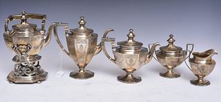 Gorham Associated Sterling Silver Tea Set
